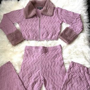 COPY - Fur Trim 2 Piece Set